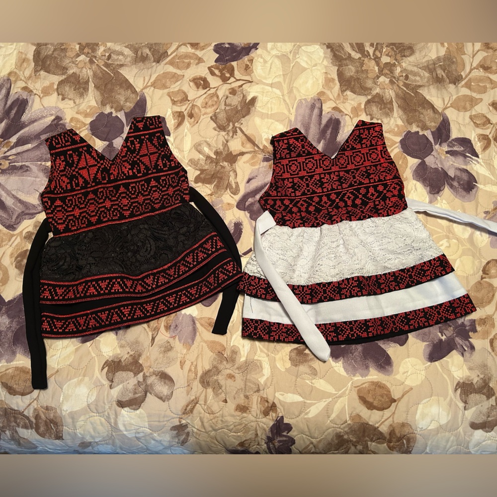 Toddler Girls Palestinian Dresses/Dress Tops